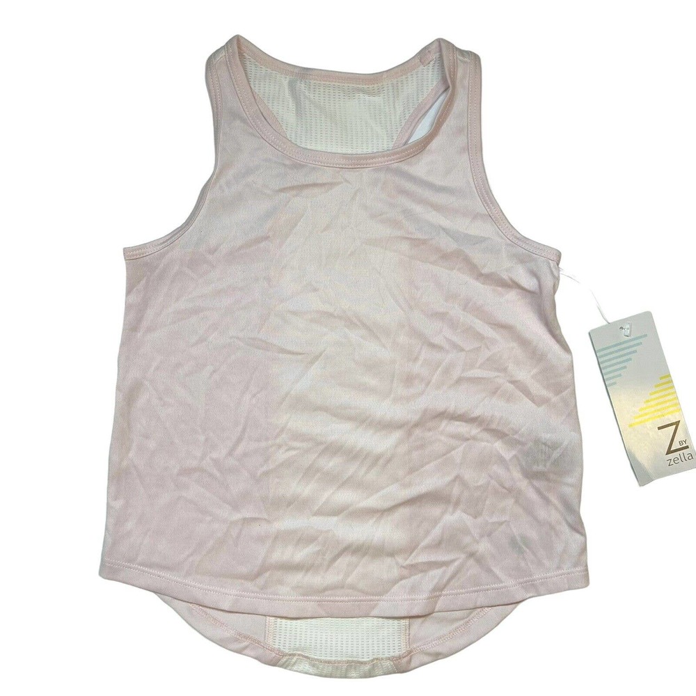 Zella Pink Tank Girls‎ 5 New